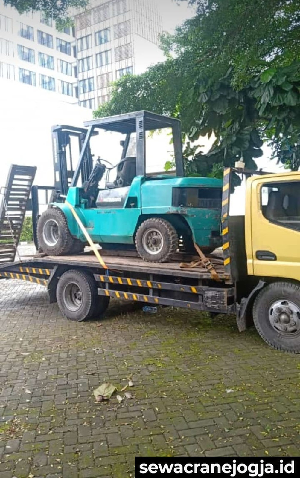 Armada forklift siap disewa di Yogyakarta